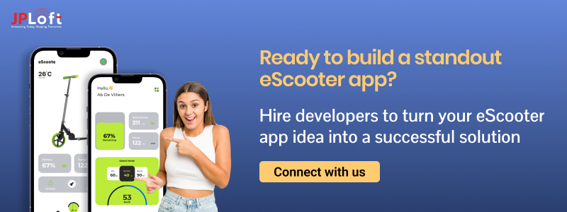 EScooter App Development CTA